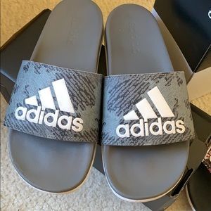 Adidas slides men’s 8
